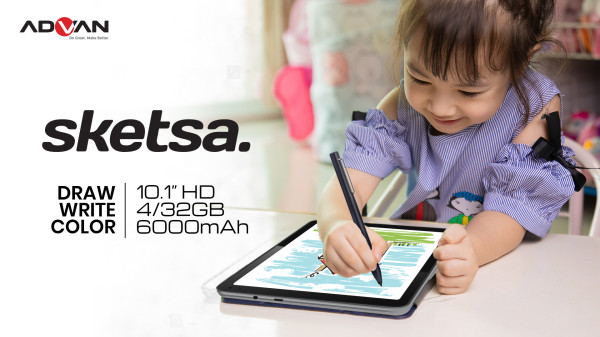 Dilengkapi Stylus, Advan Tawarkan Tablet Sketsa Premium Seluas 10 Inci