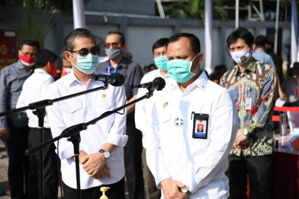 BIN dan BPK Gelar Rapid Test, 5 Orang Reaktif Covid-19