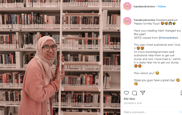 Suka Buku dan Foto? Saatnya Ikuti Akun-akun Bookstagramer