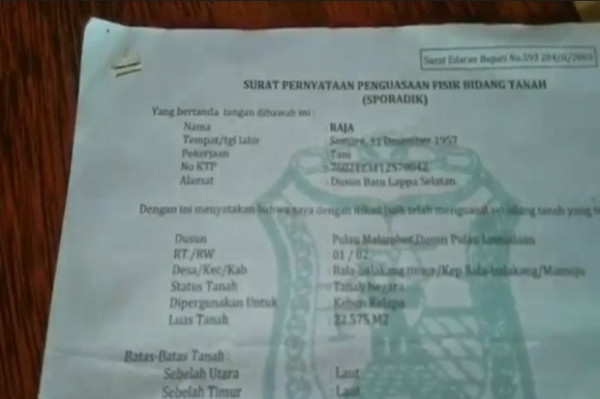 Pulau Malamber Dijual Rp2 Miliar, Ini Kata Raja Pemilik Lahan