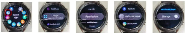 Foto Bocoran Baru Galaxy Watch 3 Beberkan Desain Ulang OS Tizen