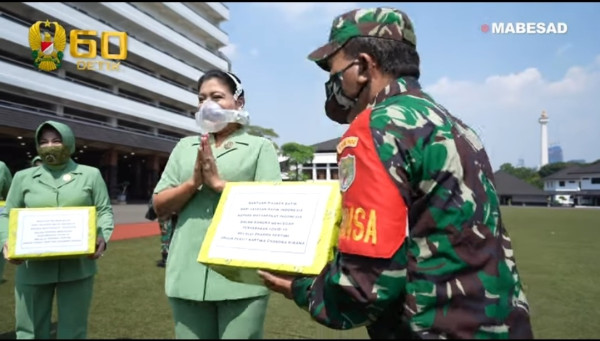 Ratusan TNI AD dan Persit Kartika Chandra Kirana Ikuti Donor Darah