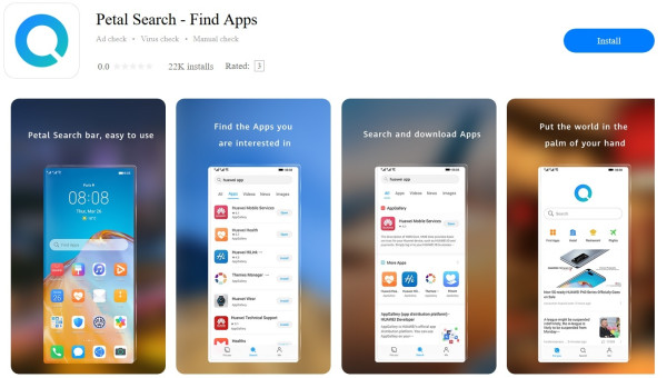 Petal Search Widget Mudahkan Anda Unduh Jutaan Aplikasi di Ponsel Huawei