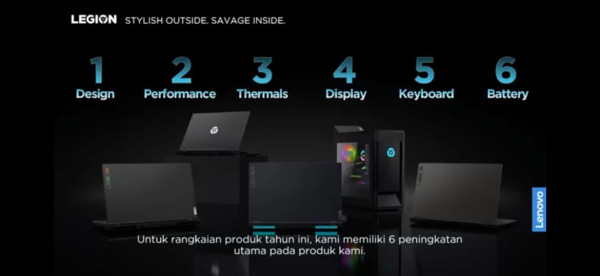 Peningkatan Laptop Gaming Lenovo Legion yang Membuat Gamer Ngiler