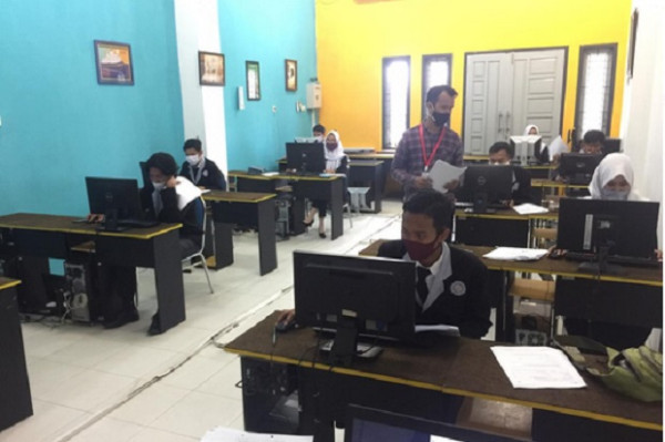 Ratusan Anak Didik LPP Enter Pangkalan Bun Ikuti Ujian Sertifikasi Profesi BNSP