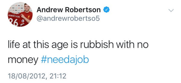 Kisah Ajaib Andy Robertson: Sulit Cari Kerja hingga Juara Bareng Liverpool