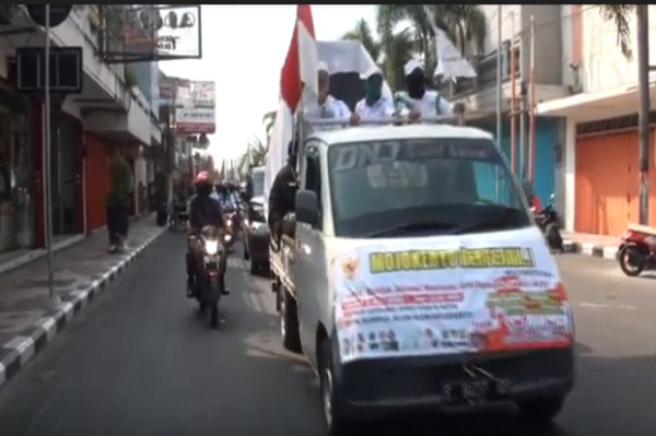 Ormas Islam se Mojokerto Raya Demo Tolak RUU HIP dan TKA China