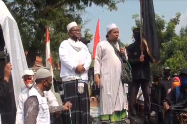 Ormas Islam se Mojokerto Raya Demo Tolak RUU HIP dan TKA China
