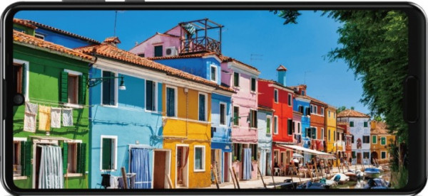 Go International, Sharp Aquos R5G Sambangi Taiwan