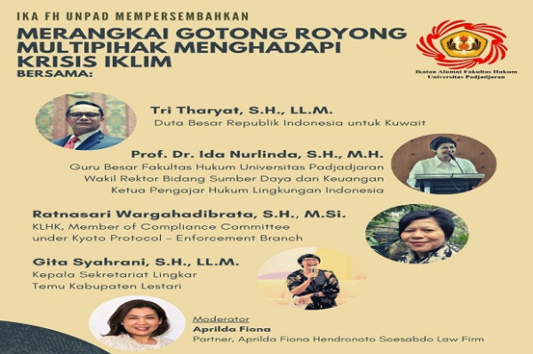 Webinar 'Krisis Iklim', Efek Rumah Kaca Turun Drastis Selama COVID-19