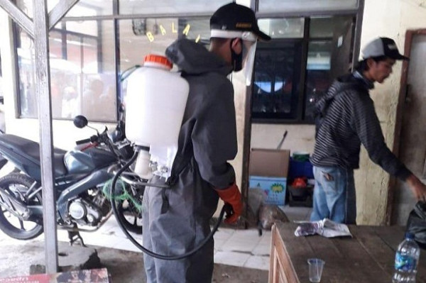 4 Orang Positif Corona, Pasar Stasiun Cimindi Tutup Tiga Hari