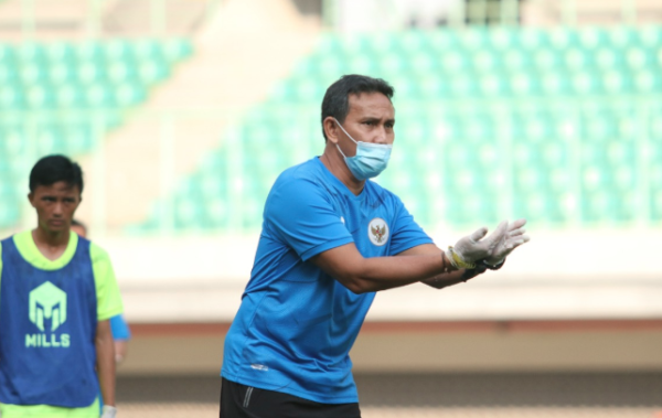 Timnas Indonesia U-16 Jalani Latihan Perdana Setelah Corona Mewabah