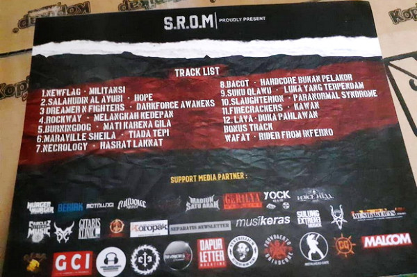 Berawal dari Grup WA, SROM Sukses Lahirkan Album Kompilasi Band Cadas