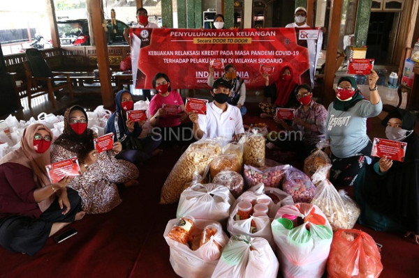 Relaksasi Kredit Saat Pandemi, LuPI Datangi Pelaku UMKM