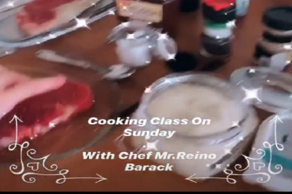 Soal Masak, Ternyata Syahrini Banyak Belajar dari Reino Barack