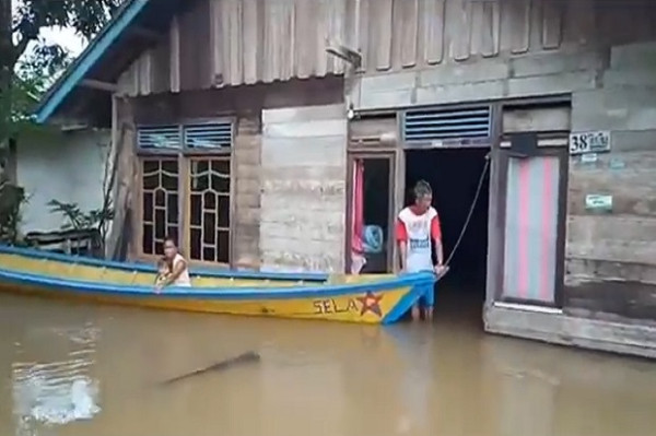 Banjir di Kapuas Hulu Meluas, 7 Kecamatan Terendam