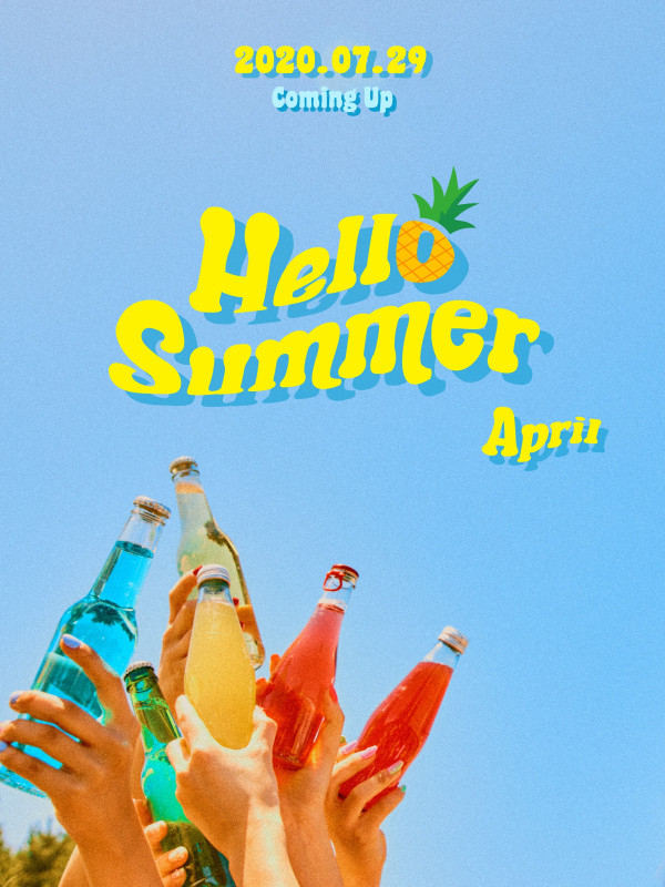 Girl Group Spesialis Soundtrack APRIL Siap Rilis Album Hello Summer