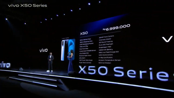 Vivo X50 dan X50 Pro Resmi Meluncur di Indonesia, Harganya Tembus Rp10 Juta