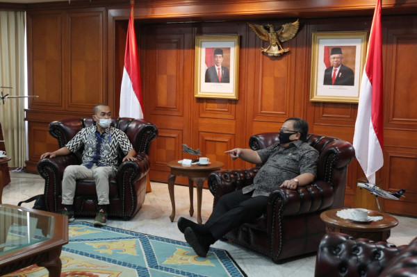 Sajikan Sains dari Sudut Berbeda, SINDO Media Kunjungi Menristek