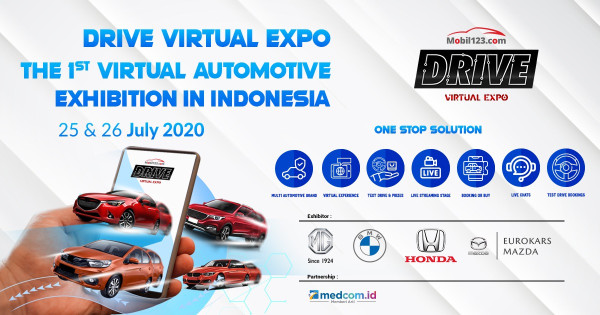 Seperti Pameran Konvensional, Mobil123 DRIVE Virtual Expo 2020 Siap Digelar