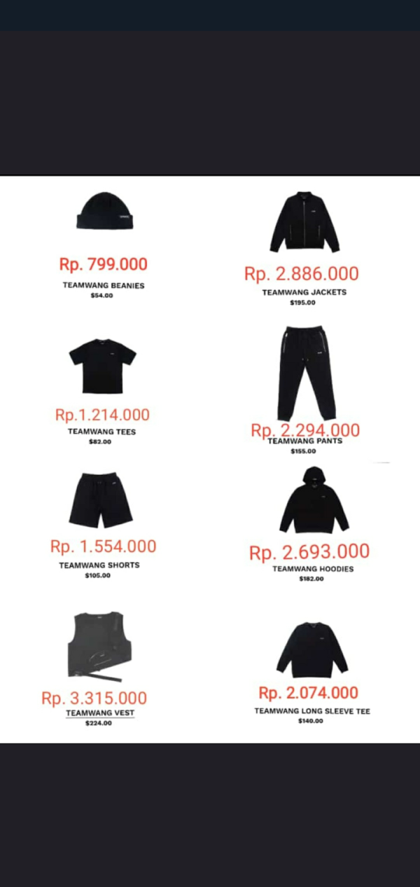 Jackson Wang Rilis Koleksi The Original Harga Jutaan Rupiah, Netizen Mupeng Rompi dan Hoodie-nya