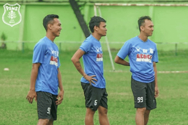 Penampilan Ferdinand Sinaga Saat Latihan Bareng Skuad PSMS Medan