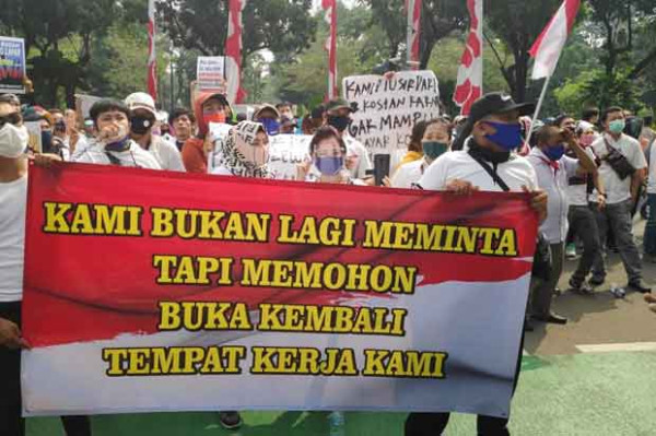 Pekerja Tempat Hiburan Malam ke Anies: Buka Usaha Kami