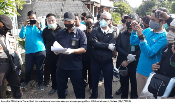 PN Jakarta Timur Bongkar Bangunan Proyek Kereta Cepat di Halim