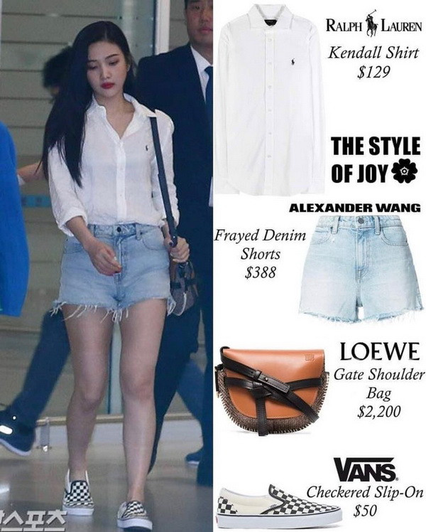 Ingin Nyantai dengan Kemeja Putih? Yuk, Ikuti Gaya Member Red Velvet Berikut Ini
