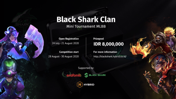 Black Shark Tantang Gamer Amatir Unjuk Gigi di Turnamen Mobile Legends