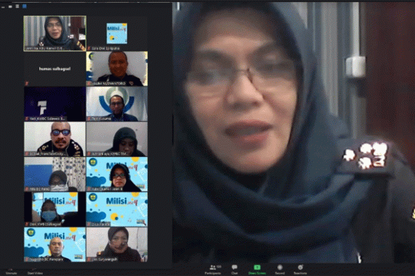 Bea Cukai Sulbagsel Undang Narasumber Internasional Berbicara di Program Milisi