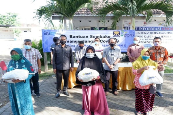 Kukuhkan Komitmen Berbagi, Brantas Abipraya Bantu Warga Jember