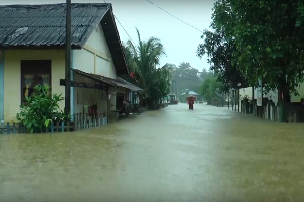 Bencana Banjir Terjang Aceh Barat, Ribuan Rumah Terendam