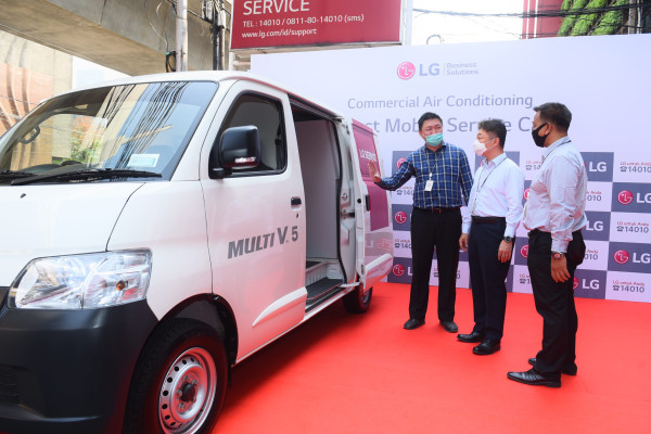 Dongkrak Layanan Pemilik AC Bisnis, LG Luncurkan Direct Mobile Service