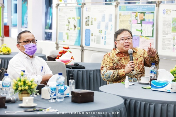 Menristek/Kepala BRIN Saksikan Penandatanganan Kesepakatan