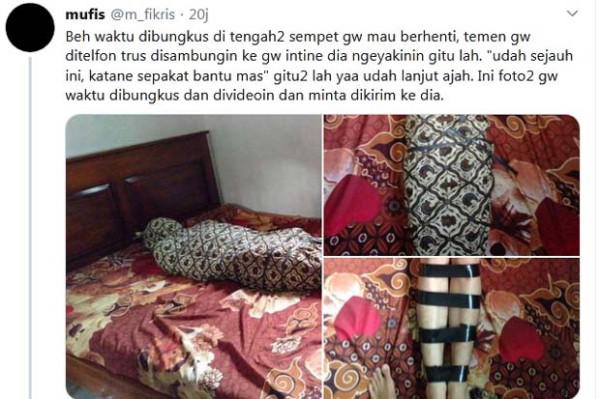 Trending Topic di Twitter, Warganet Heboh dengan Gilang, Bungkus dan Pocong