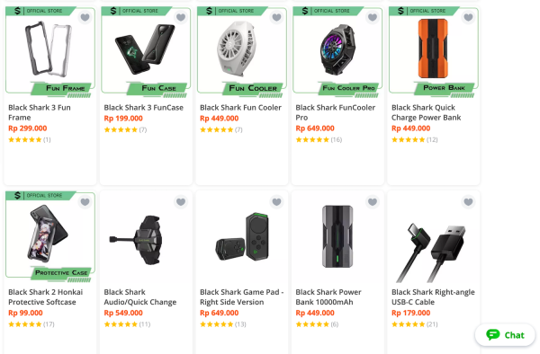 Punya Toko Resmi di Toped, Black Shark 1 : Ponsel Gaming Lainnya 0
