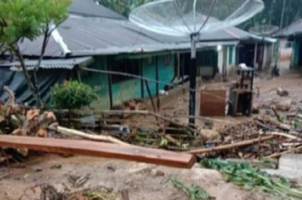 Sungai Waykerap Meluap, Banjir Bandang Terjang Tanggamus