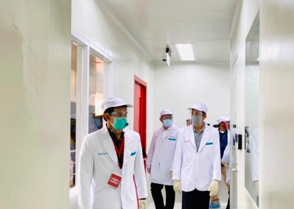 Presiden Jokowi Saksikan Penyuntikan Uji Klinis Vaksin Covid-19