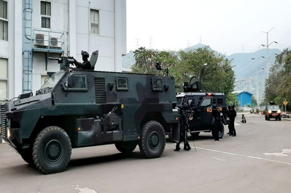 Koopssus TNI Gelar Latihan Penanggulangan Ancaman Senjata Biologi