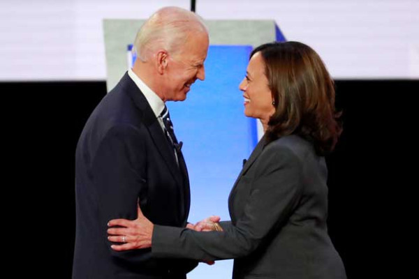 Joe Biden Sebut Kamala Harris Sebagai Pejuang Tanpa Rasa Takut
