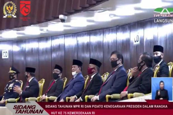 AHY Satu-satunya Ketum Parpol Non-Pejabat di Sidang Tahunan MPR