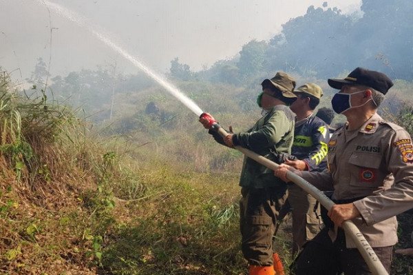 Lereng Gunung Ciremai Terbakar, 14,89 Hektare Lahan Hangus