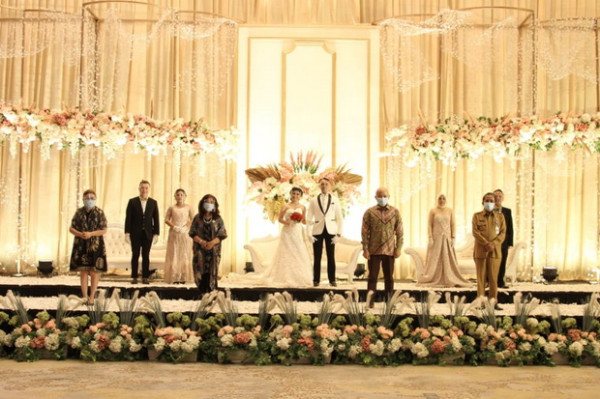Appgindo Banten Lakukan Simulasi Wedding dengan Protokol Ketat