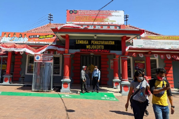 Lima Warga Binaan Lapas Mojokerto Positif COVID-19