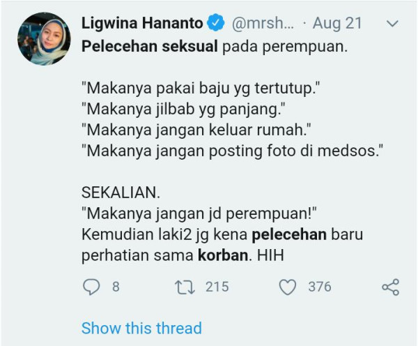 Masih Bingung? Ini Beda Misoginis dan Seksisme Menurut Ahli