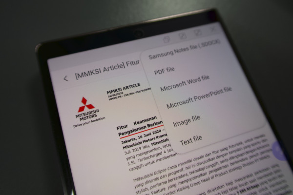 10 Fitur Terbaik Samsung Notes di Galaxy Note20