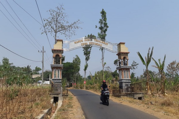 Dwarapala Saksi Bisu Ketangguhan Desa Menjaga Arjuna