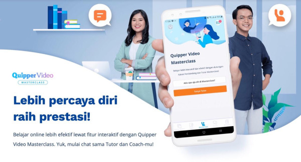 Quipper Berikan Solusi Siswa yang Belajar Jarak Jauh