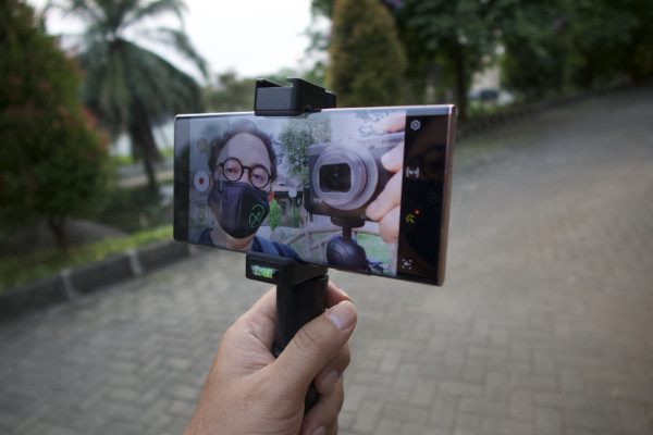 Ngevlog dengan Galaxy Note20 Ultra, S Pen Bisa Ngedit, Bisa Juga Jadi Remote